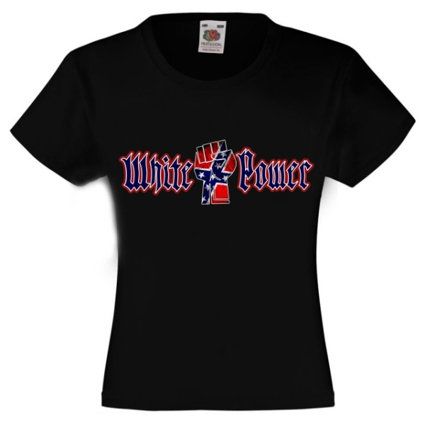 Kinder T-Shirt - White Power - Faust Kinder T-Shirt - White Power - Faust