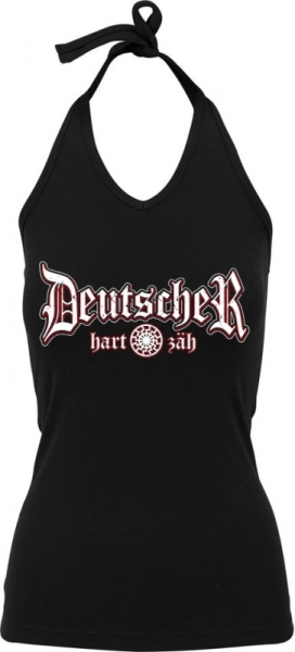 Frauen Neckholder Top - Deutscher - Hart & Zäh Frauen Neckholder Top - Deutscher - Hart & Zäh