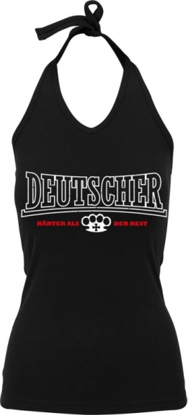 Frauen Neckholder Top - Deutscher - Härter als der Rest Frauen Neckholder Top - Deutscher - Härter als der Rest