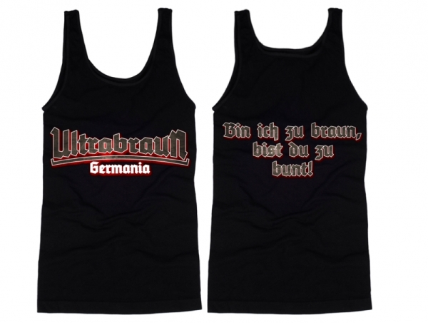 Muskelshirt/Tank Top - Ultrabraun - Premiumdruck Muskelshirt/Tank Top - Ultrabraun - Premiumdruck