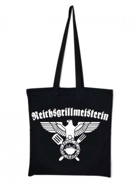 Stoffbeutel - Reichsgrillmeisterin - weiß Stoffbeutel - Reichsgrillmeisterin - weiß