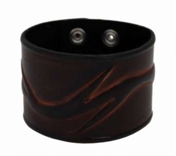 Armband - Braun - mit Muster