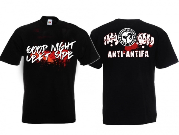 Frauen T-Shirt - Good Night Left Side - Anti-Antifa