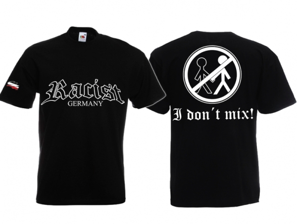 T-Hemd - Racist - schwarz T-Hemd - Racist - schwarz