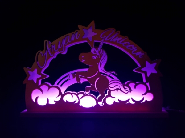 Lichterbogen LED - Aryan Unicorn - Handarbeit