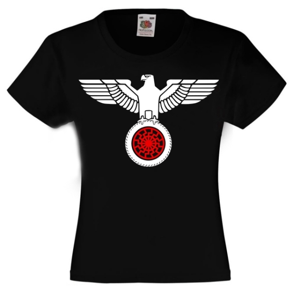 Kinder T-Shirt - Reichsadler mit Schwarzer Sonne - schwarz Kinder T-Shirt - Reichsadler mit Schwarzer Sonne - schwarz