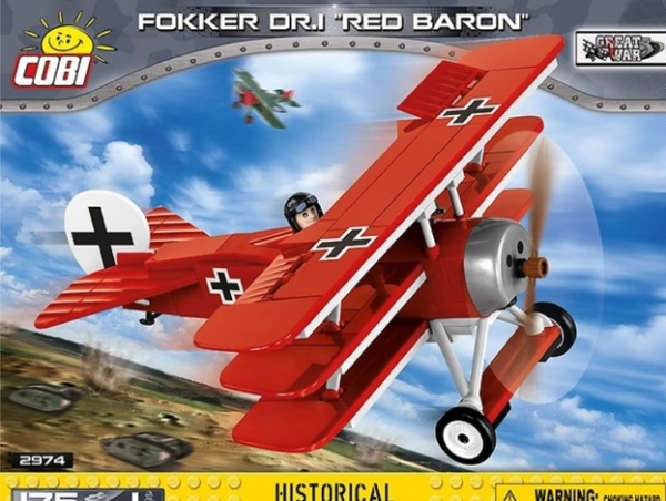 Bausatz - Fokker Dr.1 - Roter Baron - Manfred von Richthofen