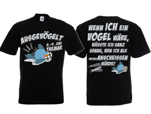Frauen T-Shirt - Themar - ausgevögelt Frauen T-Shirt - Themar - ausgevögelt