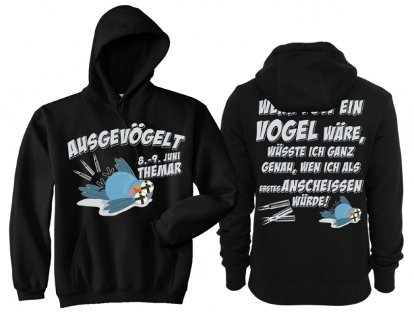 Kapuzenpullover - Themar - ausgevögelt Kapuzenpullover - Themar - ausgevögelt