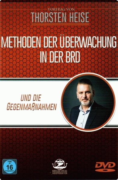 DVD - Thorsten Heise - Methoden der Überwachung in der BRD DVD - Thorsten Heise - Methoden der Überwachung in der BRD