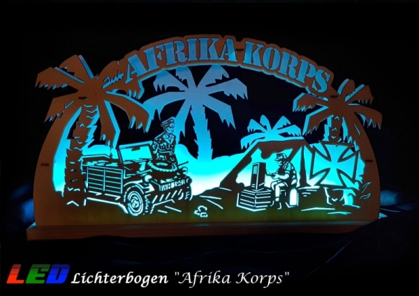 Lichterbogen LED - Afrika Korps