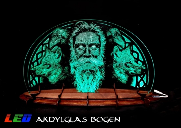 LED Acryl-Glas Bogen - Odin