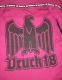 Premium - Frauen Kapuzenjacke - Old School Witch - schwarz