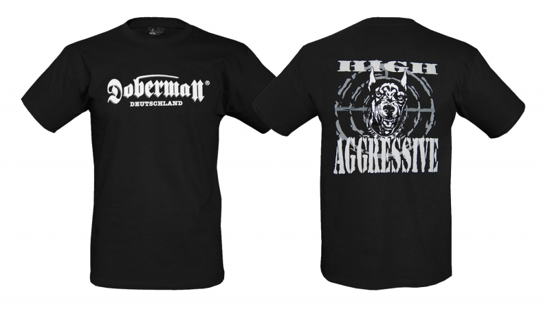 Doberman - T-Shirt - Aggressive