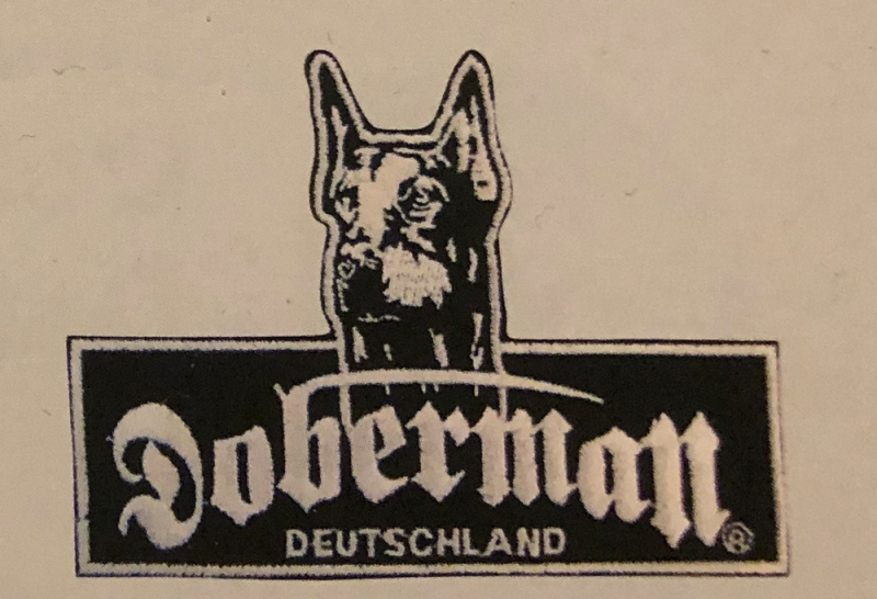 Aufnäher - Doberman - Deutschland