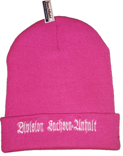 Mütze - Division Sachsen-Anhalt - pink