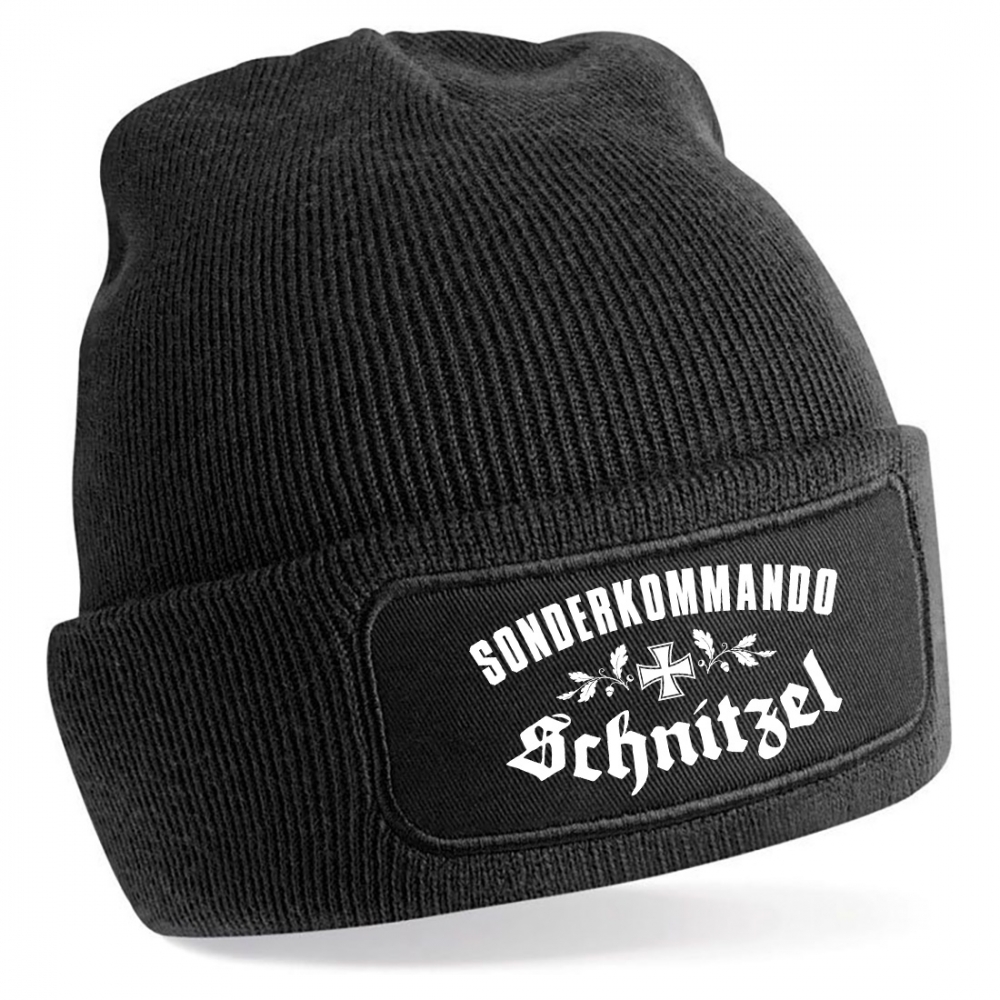 Mütze - BD - Sonderkommando Schnitzel - schwarz