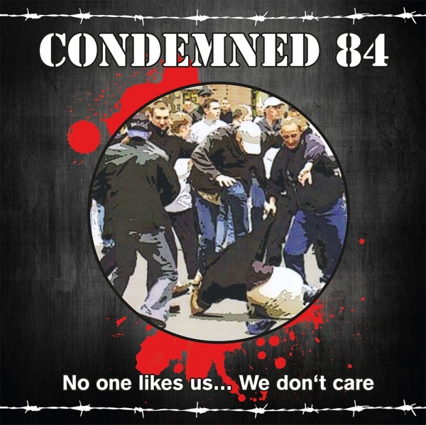 Condemned 84 - NO ONE LIKES US LP - schwarz