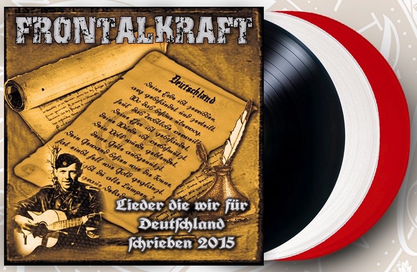 Frontalkraft - Lieder die wir für Deutschland schrieben 2015 LP - schwarz