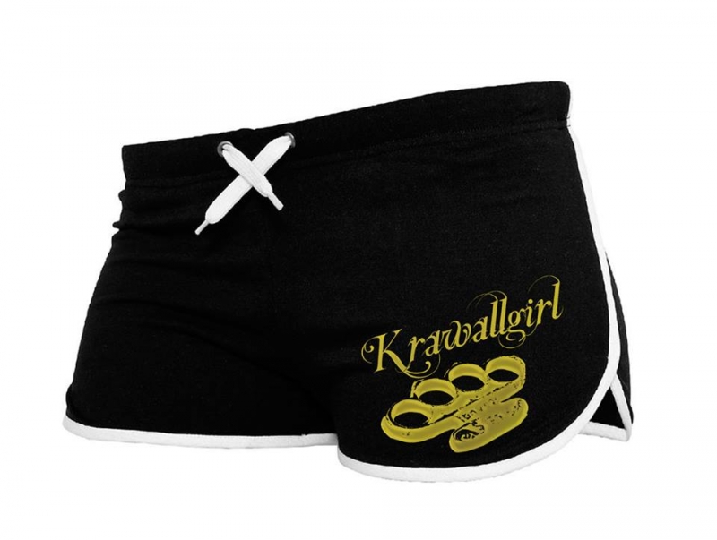 Frauen - Shorts Krawallgirl - gold