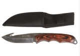 Auto - Messer mit Holzgriff und Nylon Scheide (33)