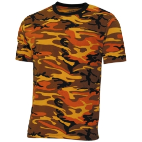 T-Hemd - MFH - Orange-camo T-Hemd - MFH - Orange-camo