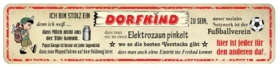 Blechschild - Dorfkind - Motiv 1 - XXL Version - S118 (383)