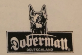 Aufnäher - Doberman - Deutschland