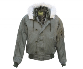 Jacke - CI Flieger Jacke N2B - vintage style - oliv