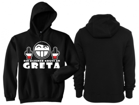Kapuzenpullover - Gruß an Greta Kapuzenpullover - Gruß an Greta