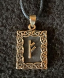 Runen Amulett - Fehu - Bronze