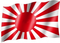Fahne - Japan - Flagge der aufgehenden Sonne (167)