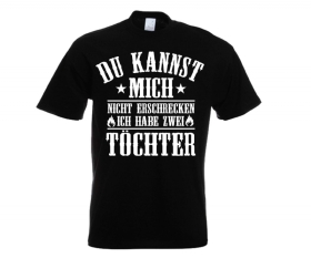 T-Hemd - Ich habe zwei Töchter T-Hemd - Ich habe zwei Töchter