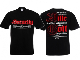 T-Hemd - Security T-Hemd - Security