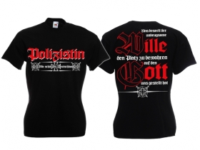 Frauen T-Shirt - Polizistin Frauen T-Shirt - Polizistin