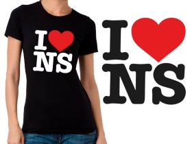 T-Hemd - I love NS T-Hemd - I love NS