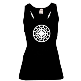 Frauen Top - Schwarze Sonne Frauen Top - Schwarze Sonne