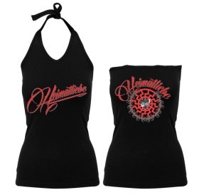 Frauen Neckholder Top - Heimatliebe - Sonne Frauen Neckholder Top - Heimatliebe - Sonne