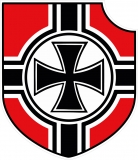 PVC Aufkleber - Wappen mit Eisernem Kreuz
