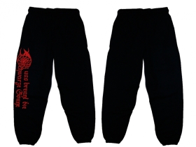 Jogginghose - In uns brennt die Schwarze Sonne - rot Jogginghose - In uns brennt die Schwarze Sonne - rot