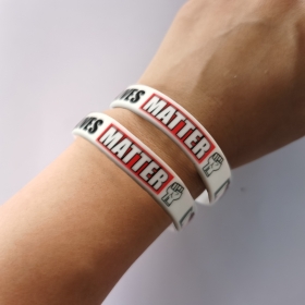 Silikon Armband - White Lives Matter Silikon Armband - White Lives Matter