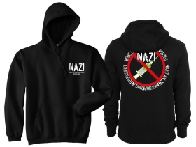 Kapuzenpullover - NAZI - Nicht An Zwangsimpfung Interessiert - Motiv3 Kapuzenpullover - NAZI - Nicht An Zwangsimpfung Interessiert - Motiv3