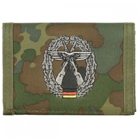 Portmonee - flecktarn - LW Sicherungstruppe