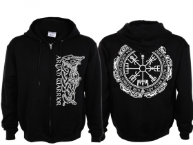 Kapuzenjacke - Warrior - Vegvisir - Motiv 2