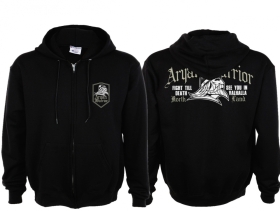 Frauen Kapuzenjacke - North Land - AW - FTD - Motiv 2 - schwarz Frauen Kapuzenjacke - North Land - AW - FTD - Motiv 2 - schwarz