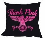Kissen - Think Pink - Right Wing
