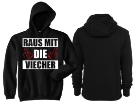 Kapuzenpullover - Raus mit die Viecher Kapuzenpullover - Raus mit die Viecher