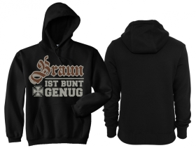 Kapuzenpullover - Braun ist bunt genug Kapuzenpullover - Braun ist bunt genug