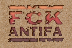 Schablone - FCK ANTIFA Schablone - FCK ANTIFA