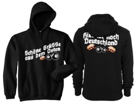 Kapuzenpullover - Grüße aus dem Osten - Hier ist noch Deutschland Kapuzenpullover - Grüße aus dem Osten - Hier ist noch Deutschland